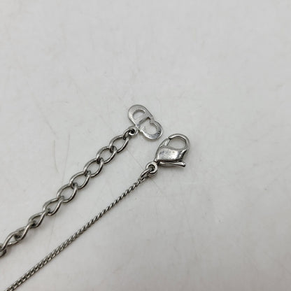 【中古品】【メンズ/レディース】 Dior ディオール LOGO CHARM BRACELET ロゴ チャーム ブレスレット アクセサリー 182-260512-as-30-izu カラー：シルバー 万代Net店