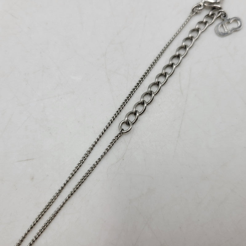 【中古品】【メンズ/レディース】 Dior ディオール LOGO CHARM BRACELET ロゴ チャーム ブレスレット アクセサリー 182-260512-as-30-izu カラー：シルバー 万代Net店