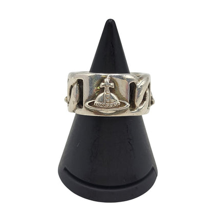 【中古品】【メンズ/レディース】 Vivienne Westwood ヴィヴィアンウエストウッド 925 RING リング 指輪 アクセサリー 182-260512-as-32-izu サイズ：XS カラー：シルバー 万代Net店