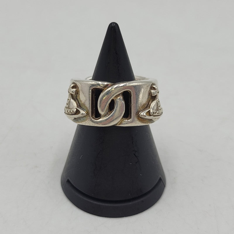 【中古品】【メンズ/レディース】 Vivienne Westwood ヴィヴィアンウエストウッド 925 RING リング 指輪 アクセサリー 182-260512-as-32-izu サイズ：XS カラー：シルバー 万代Net店