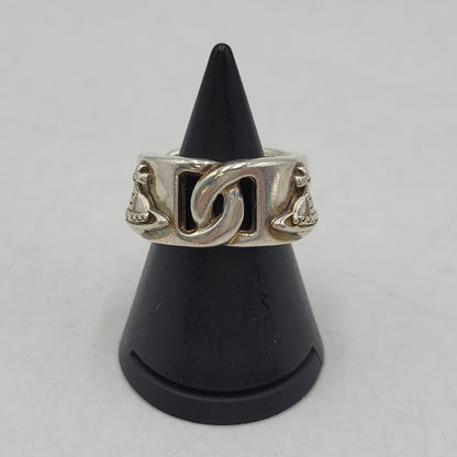 【中古品】【メンズ/レディース】 Vivienne Westwood ヴィヴィアンウエストウッド 925 RING リング 指輪 アクセサリー 182-260512-as-32-izu サイズ：XS カラー：シルバー 万代Net店