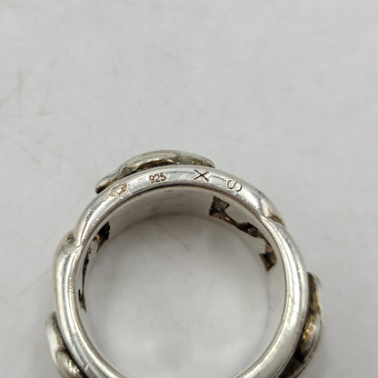 【中古品】【メンズ/レディース】 Vivienne Westwood ヴィヴィアンウエストウッド 925 RING リング 指輪 アクセサリー 182-260512-as-32-izu サイズ：XS カラー：シルバー 万代Net店