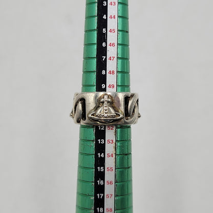 【中古品】【メンズ/レディース】 Vivienne Westwood ヴィヴィアンウエストウッド 925 RING リング 指輪 アクセサリー 182-260512-as-32-izu サイズ：XS カラー：シルバー 万代Net店