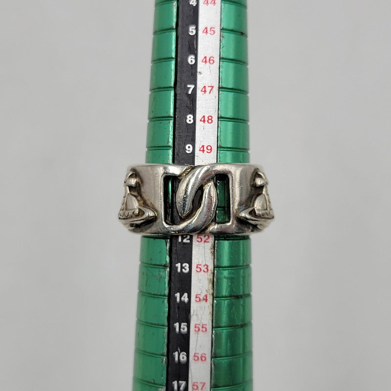【中古品】【メンズ/レディース】 Vivienne Westwood ヴィヴィアンウエストウッド 925 RING リング 指輪 アクセサリー 182-260512-as-32-izu サイズ：XS カラー：シルバー 万代Net店