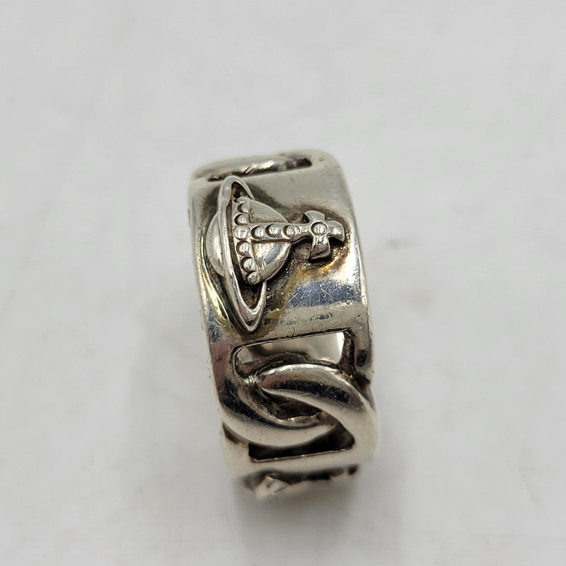 【中古品】【メンズ/レディース】 Vivienne Westwood ヴィヴィアンウエストウッド 925 RING リング 指輪 アクセサリー 182-260512-as-32-izu サイズ：XS カラー：シルバー 万代Net店