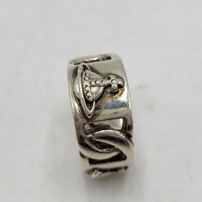 【中古品】【メンズ/レディース】 Vivienne Westwood ヴィヴィアンウエストウッド 925 RING リング 指輪 アクセサリー 182-260512-as-32-izu サイズ：XS カラー：シルバー 万代Net店
