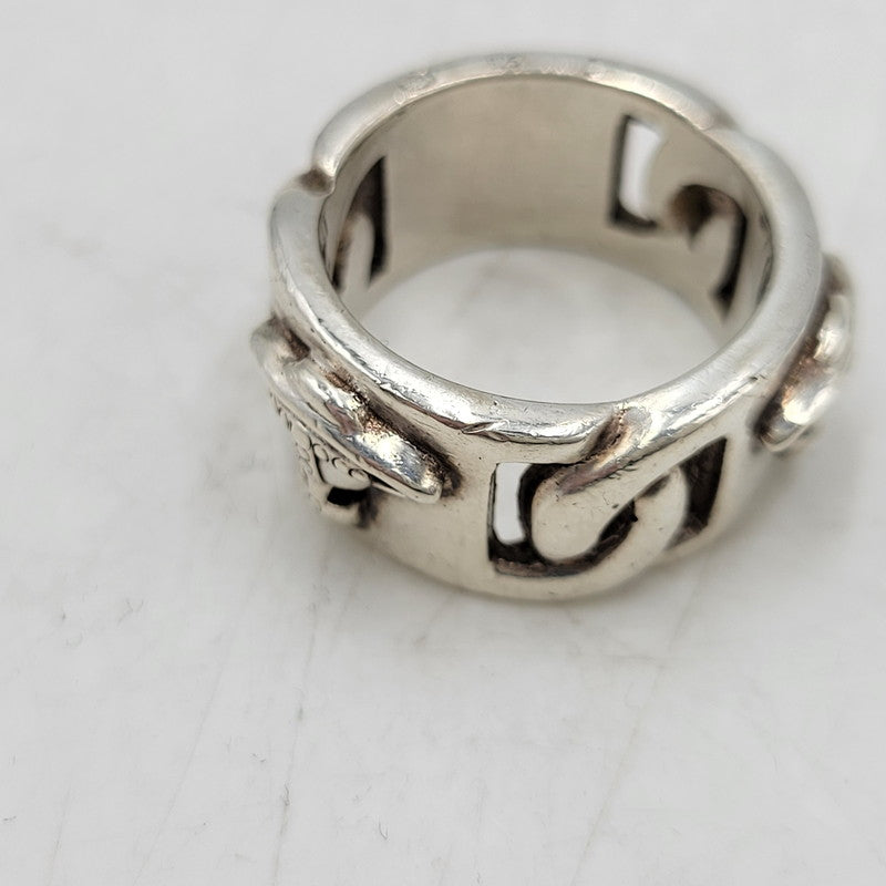 【中古品】【メンズ/レディース】 Vivienne Westwood ヴィヴィアンウエストウッド 925 RING リング 指輪 アクセサリー 182-260512-as-33-izu サイズ：M カラー：シルバー 万代Net店