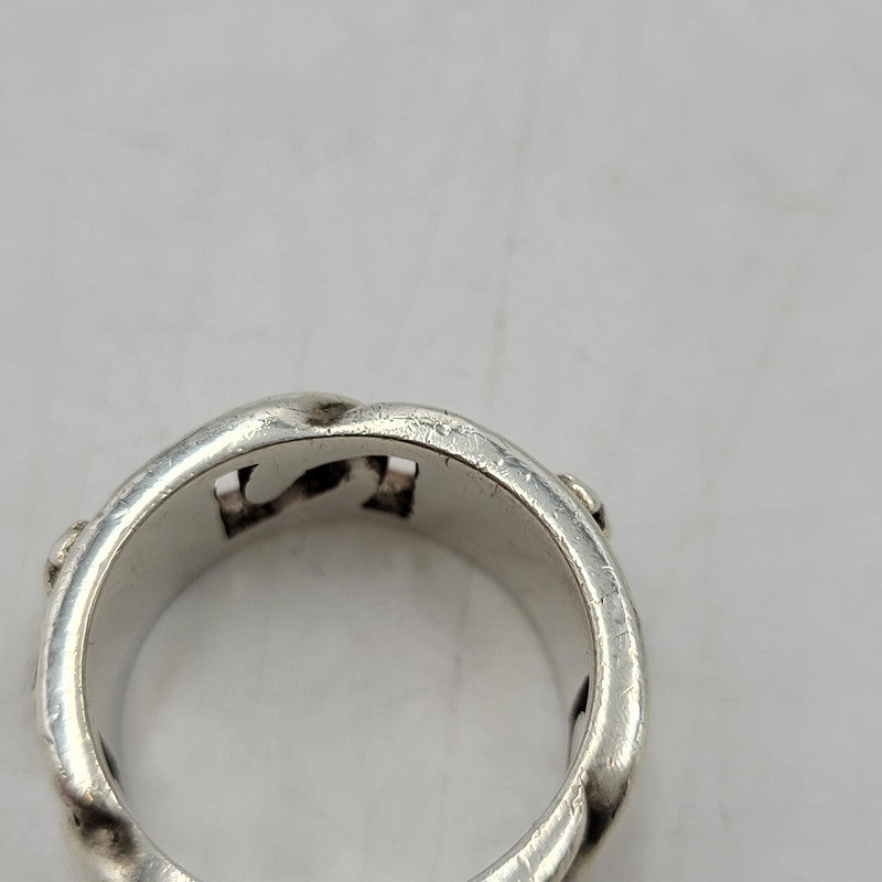 【中古品】【メンズ/レディース】 Vivienne Westwood ヴィヴィアンウエストウッド 925 RING リング 指輪 アクセサリー 182-260512-as-33-izu サイズ：M カラー：シルバー 万代Net店