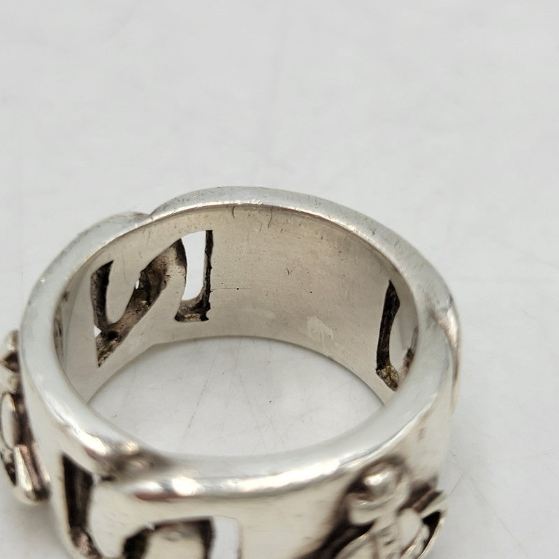 【中古品】【メンズ/レディース】 Vivienne Westwood ヴィヴィアンウエストウッド 925 RING リング 指輪 アクセサリー 182-260512-as-33-izu サイズ：M カラー：シルバー 万代Net店