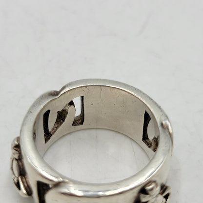 【中古品】【メンズ/レディース】 Vivienne Westwood ヴィヴィアンウエストウッド 925 RING リング 指輪 アクセサリー 182-260512-as-33-izu サイズ：M カラー：シルバー 万代Net店