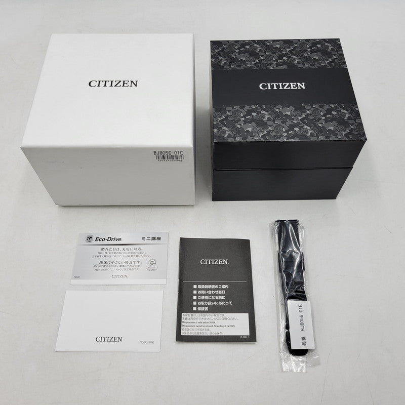【中古品】【メンズ/レディース】 CITIZEN シチズン × GODZILLA ゴジラ PROMASTER MARINE ECO-DRIVE DIVERS WATCH B873-007FM03 BJ8056-01E プロマスター マリン エコドライブ 腕時計 197-260512-as-29-izu カラー：ブラック 万代Net店