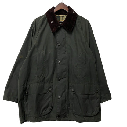 【現状渡し品】【メンズ】 BARBOUR バーブァー 2102069 MWX1680SG91 21AW OS WAX BEAUFORT JACKET ワックス ビューフォート ジャケット アウター 144-260512-ya-01-izu サイズ：38 カラー：カーキ 万代Net店
