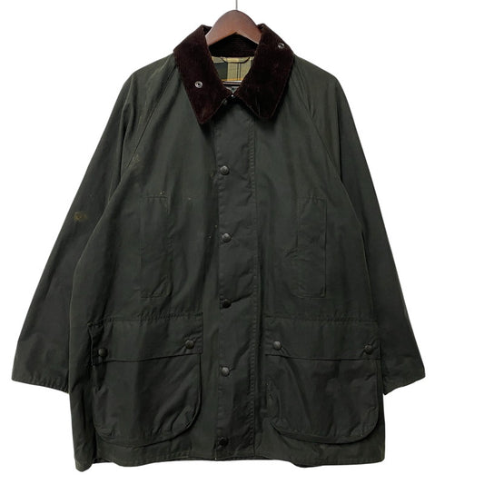 【現状渡し品】【メンズ】 BARBOUR バーブァー 2102069 MWX1680SG91 21AW OS WAX BEAUFORT JACKET ワックス ビューフォート ジャケット アウター 144-260512-ya-01-izu サイズ：38 カラー：カーキ 万代Net店