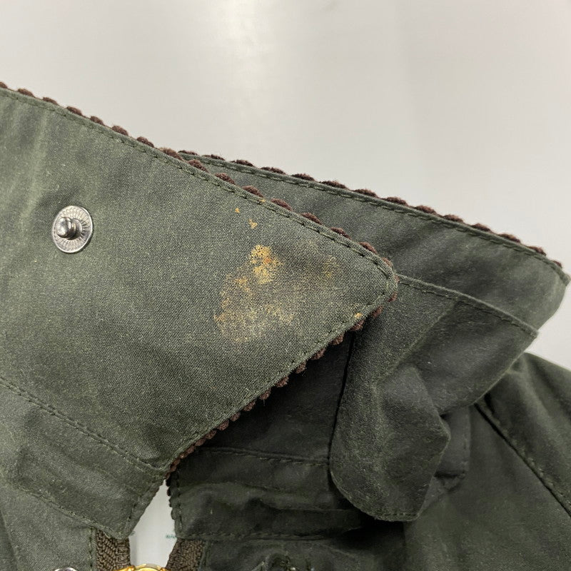 【現状渡し品】【メンズ】 BARBOUR バーブァー 2102069 MWX1680SG91 21AW OS WAX BEAUFORT JACKET ワックス ビューフォート ジャケット アウター 144-260512-ya-01-izu サイズ：38 カラー：カーキ 万代Net店