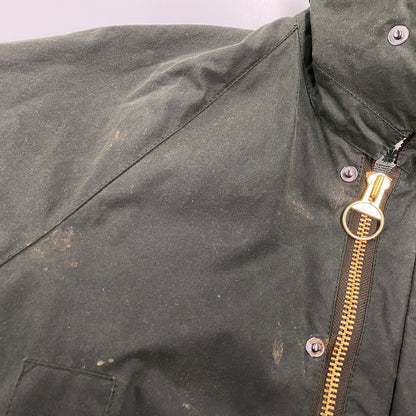 【現状渡し品】【メンズ】 BARBOUR バーブァー 2102069 MWX1680SG91 21AW OS WAX BEAUFORT JACKET ワックス ビューフォート ジャケット アウター 144-260512-ya-01-izu サイズ：38 カラー：カーキ 万代Net店