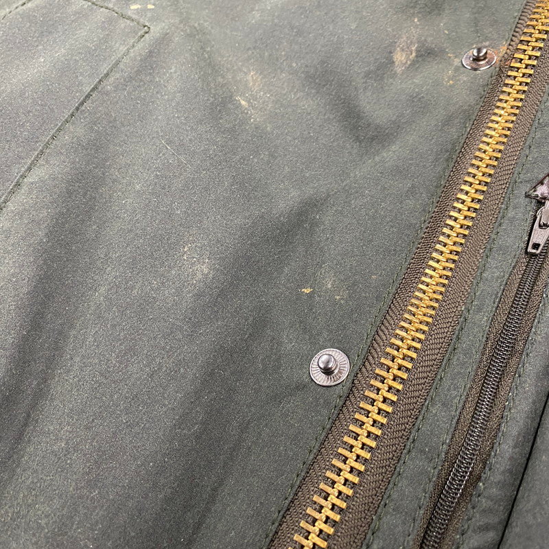 【現状渡し品】【メンズ】 BARBOUR バーブァー 2102069 MWX1680SG91 21AW OS WAX BEAUFORT JACKET ワックス ビューフォート ジャケット アウター 144-260512-ya-01-izu サイズ：38 カラー：カーキ 万代Net店