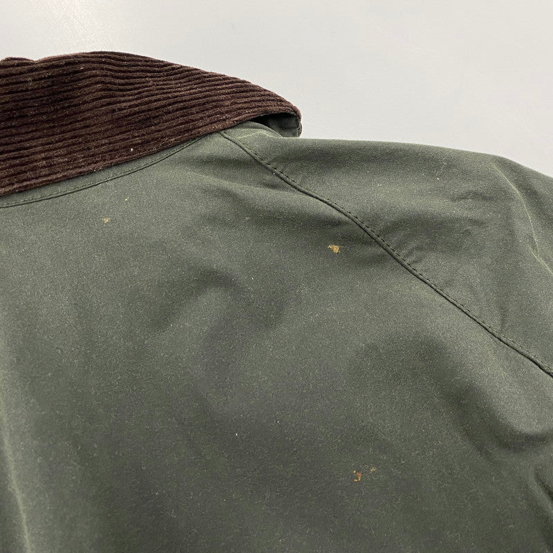 【現状渡し品】【メンズ】 BARBOUR バーブァー 2102069 MWX1680SG91 21AW OS WAX BEAUFORT JACKET ワックス ビューフォート ジャケット アウター 144-260512-ya-01-izu サイズ：38 カラー：カーキ 万代Net店