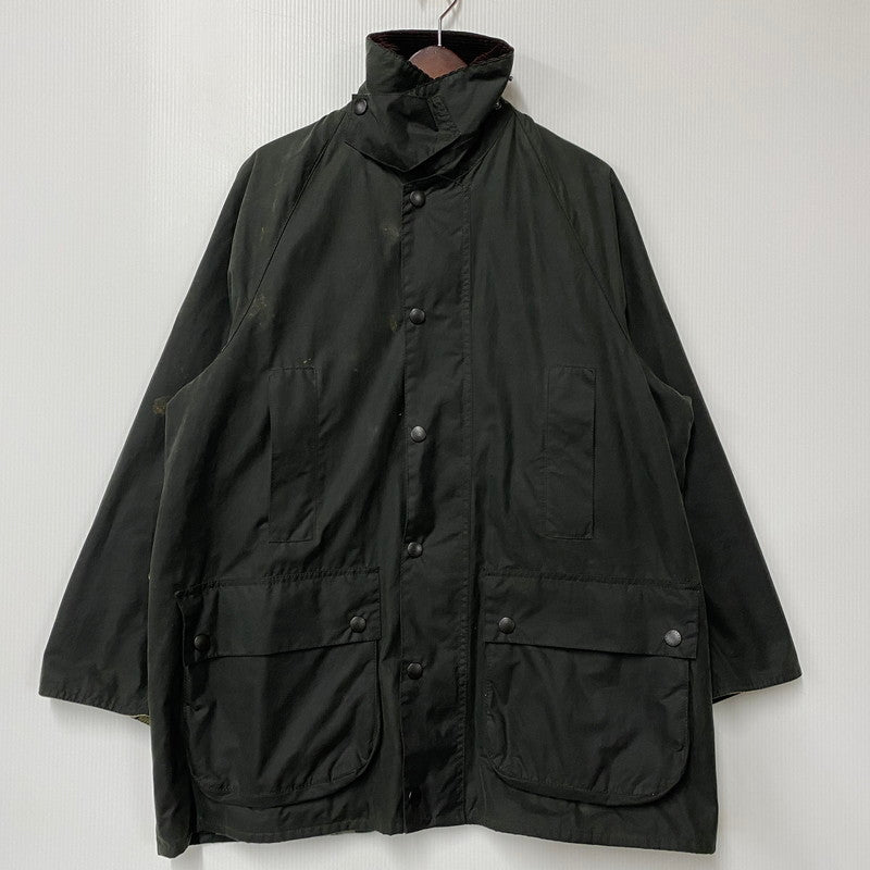 【現状渡し品】【メンズ】 BARBOUR バーブァー 2102069 MWX1680SG91 21AW OS WAX BEAUFORT JACKET ワックス ビューフォート ジャケット アウター 144-260512-ya-01-izu サイズ：38 カラー：カーキ 万代Net店
