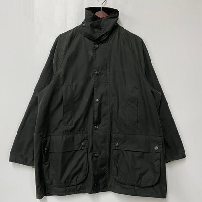 【現状渡し品】【メンズ】 BARBOUR バーブァー 2102069 MWX1680SG91 21AW OS WAX BEAUFORT JACKET ワックス ビューフォート ジャケット アウター 144-260512-ya-01-izu サイズ：38 カラー：カーキ 万代Net店