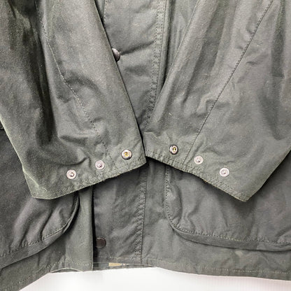 【現状渡し品】【メンズ】 BARBOUR バーブァー 2102069 MWX1680SG91 21AW OS WAX BEAUFORT JACKET ワックス ビューフォート ジャケット アウター 144-260512-ya-01-izu サイズ：38 カラー：カーキ 万代Net店