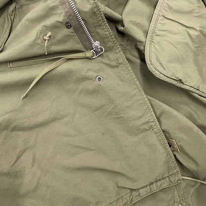 【中古品】【メンズ】 orSlow オアスロウ M-65 FISH TAIL COAT フィッシュテールコート アウター 140-260516-as-07-izu サイズ：4 カラー：グリーン 万代Net店