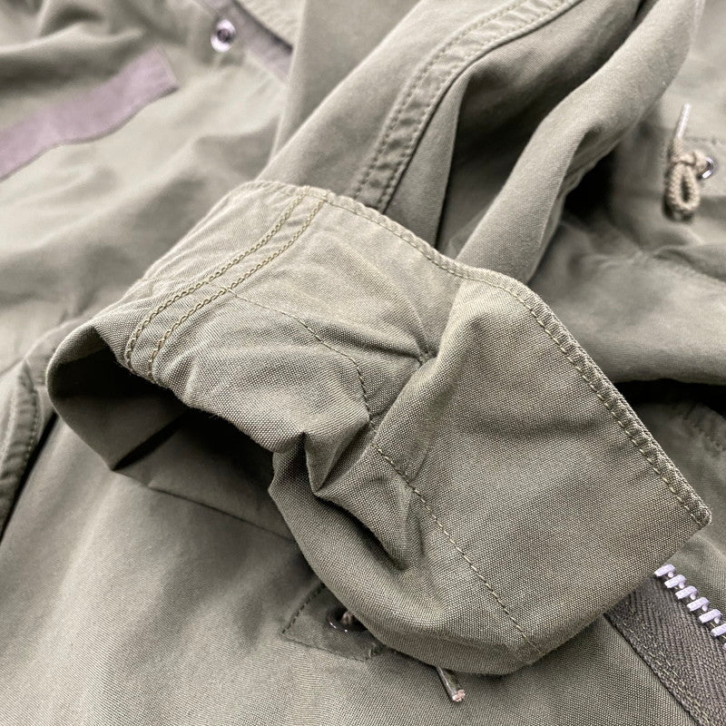 【中古品】【メンズ】 orSlow オアスロウ M-65 FISH TAIL COAT フィッシュテールコート アウター 140-260516-as-07-izu サイズ：4 カラー：グリーン 万代Net店