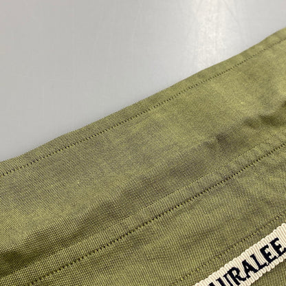 【中古品】【メンズ】 AURALEE オーラリー A22AS01FO FINX OX CHAMBRAY SHIRTS フィンクス オックス シャンブレー シャツ トップス 140-260513-kh-09-izu サイズ：4 カラー：ライトグリーン系 万代Net店