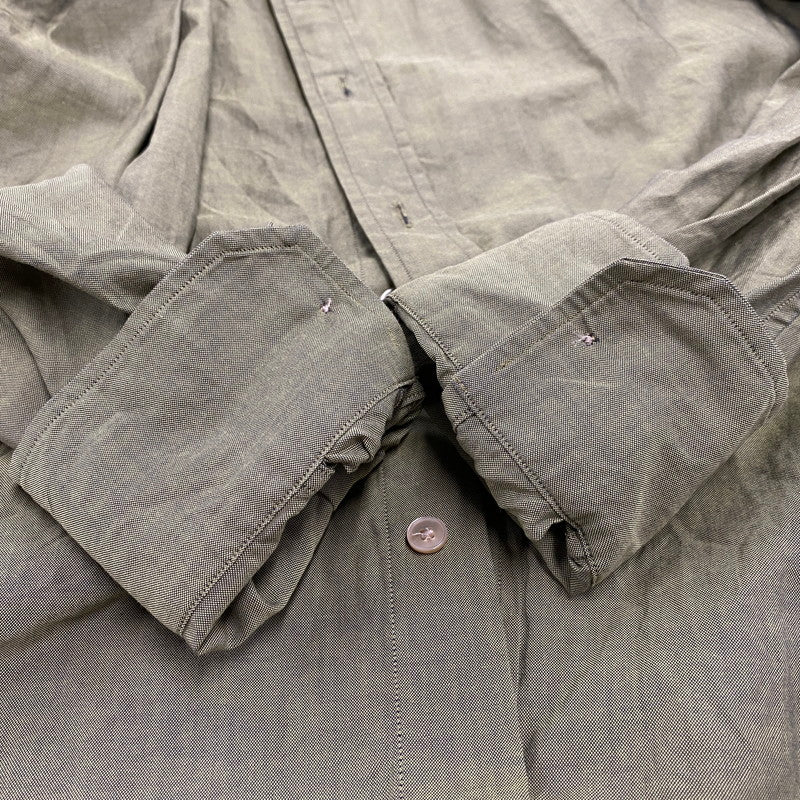 【中古品】【メンズ】 AURALEE オーラリー A22AS01FO FINX OX CHAMBRAY SHIRTS フィンクス オックス シャンブレー シャツ トップス 140-260513-kh-09-izu サイズ：4 カラー：ライトグリーン系 万代Net店