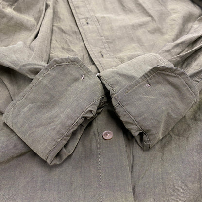 【中古品】【メンズ】 AURALEE オーラリー A22AS01FO FINX OX CHAMBRAY SHIRTS フィンクス オックス シャンブレー シャツ トップス 140-260513-kh-09-izu サイズ：4 カラー：ライトグリーン系 万代Net店