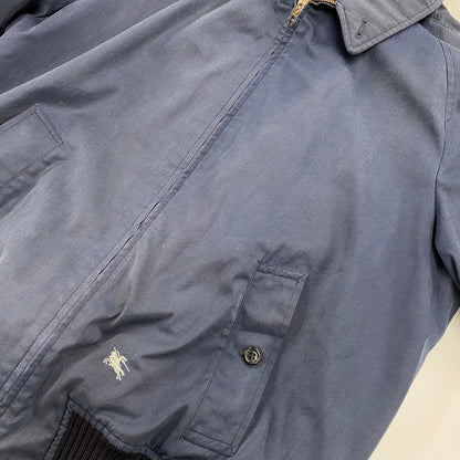 【中古品】【メンズ】 BURBERRYS バーバリーズ 70-80S NOVA CHECK LINER SWINGTOP JACKET ノバ チェック ライナー スイングトップ ジャケット アウター 141-260512-ya-06-izu サイズ：下記参照 カラー：NAVY 万代Net店
