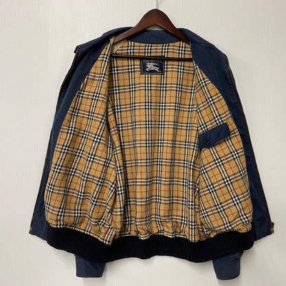 【中古品】【メンズ】 BURBERRYS バーバリーズ 70-80S NOVA CHECK LINER SWINGTOP JACKET ノバ チェック ライナー スイングトップ ジャケット アウター 141-260512-ya-06-izu サイズ：下記参照 カラー：NAVY 万代Net店