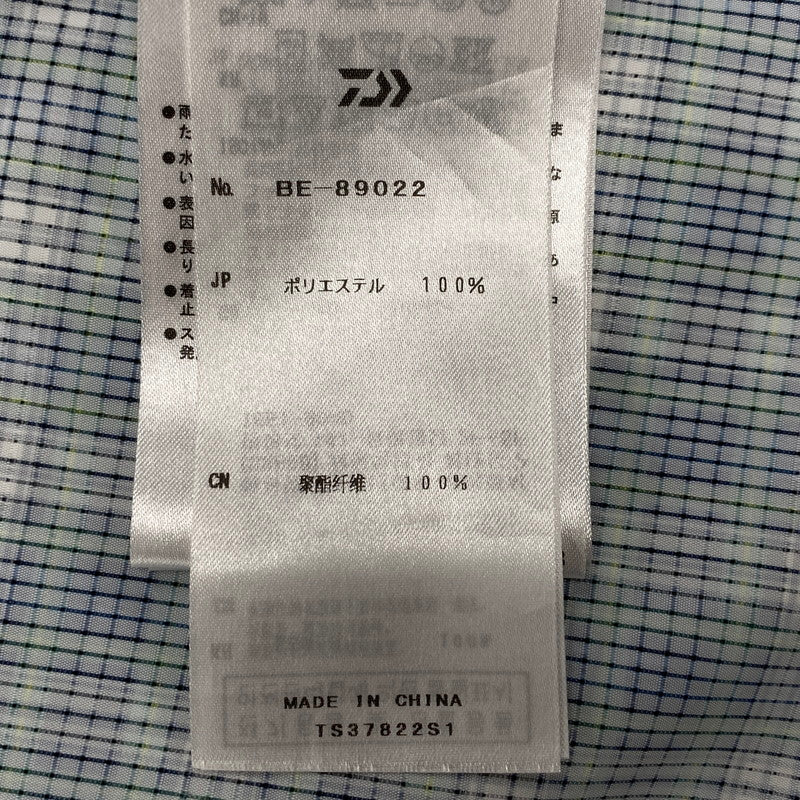 【中古品】【メンズ】 DAIWA PIER39 ダイワ ピア39 BE-89022 TECH REGULAR COLLAR SHIRTS SS テック レギュラー カラー シャツ ショートスリーブ トップス 144-260513-kh-05-izu サイズ：L カラー：マルチ 万代Net店