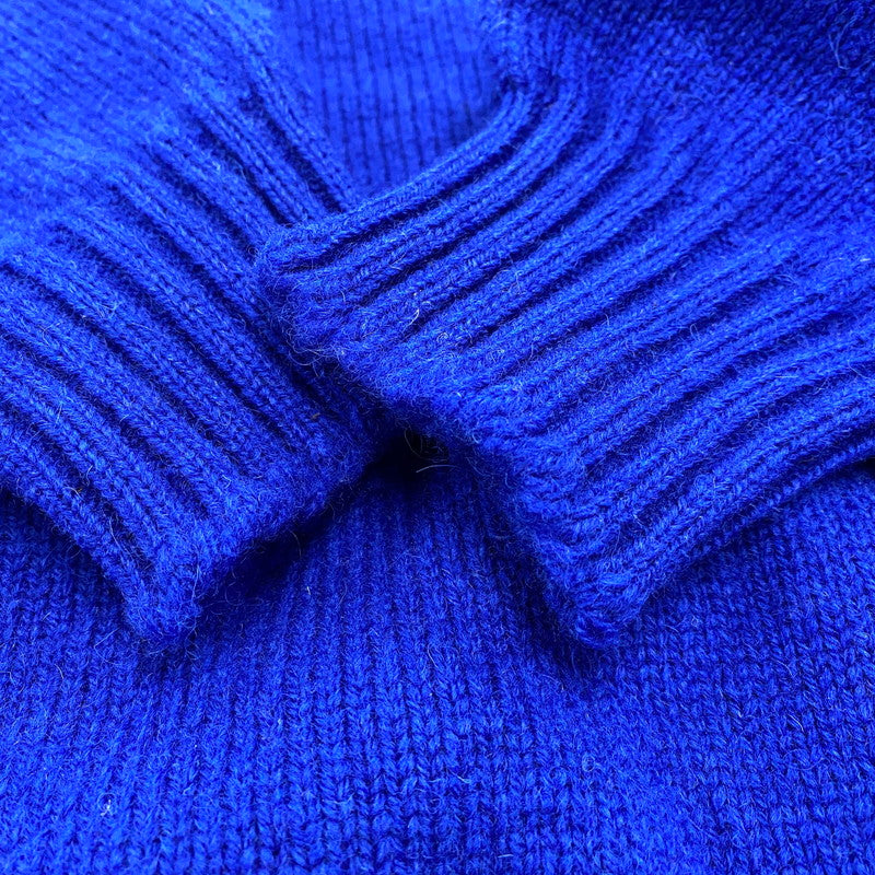 【中古品】【メンズ】 JAMIESON'S ジャミーソンズ WOOL KNIT SWEATER ウール ニット セーター トップス 141-260523-kh-06-izu サイズ：XL カラー：ブルー 万代Net店
