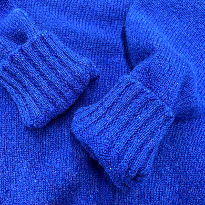 【中古品】【メンズ】 JAMIESON'S ジャミーソンズ WOOL KNIT SWEATER ウール ニット セーター トップス 141-260523-kh-06-izu サイズ：XL カラー：ブルー 万代Net店