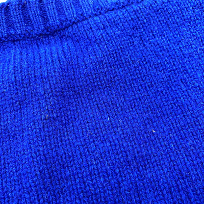 【中古品】【メンズ】 JAMIESON'S ジャミーソンズ WOOL KNIT SWEATER ウール ニット セーター トップス 141-260523-kh-06-izu サイズ：XL カラー：ブルー 万代Net店