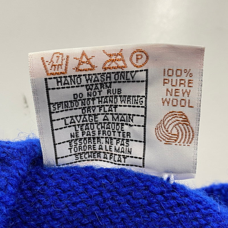 【中古品】【メンズ】 JAMIESON'S ジャミーソンズ WOOL KNIT SWEATER ウール ニット セーター トップス 141-260523-kh-06-izu サイズ：XL カラー：ブルー 万代Net店