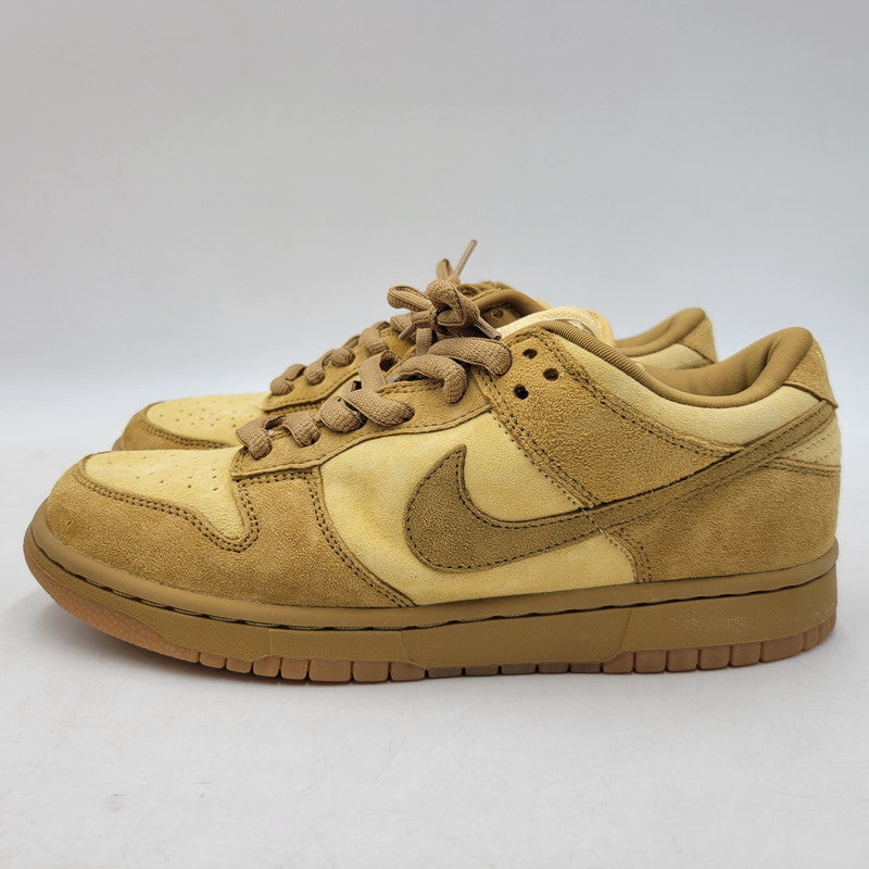 【中古品】【メンズ】 NIKE SB ナイキエスビー DUNK LOW PRO SB 304292-731 ダンク ロー プロ SB スニーカー シューズ 靴 ※観賞用※ 160-260512-as-34-izu サイズ：27.5cm カラー：WHEAT/TWIG-DUNE 万代Net店