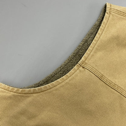 【中古品】【メンズ】 CARHARTT カーハート メキシコ製 BOA LINER DUCK VEST ボア ライナー ダック ベスト アウター 146-260512-ya-04-izu サイズ：XL カラー：BEIGE 万代Net店