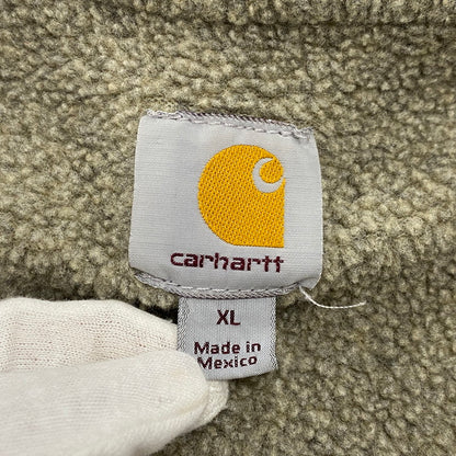 【中古品】【メンズ】 CARHARTT カーハート メキシコ製 BOA LINER DUCK VEST ボア ライナー ダック ベスト アウター 146-260512-ya-04-izu サイズ：XL カラー：BEIGE 万代Net店