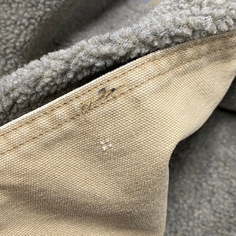 【中古品】【メンズ】 CARHARTT カーハート メキシコ製 BOA LINER DUCK VEST ボア ライナー ダック ベスト アウター 146-260512-ya-04-izu サイズ：XL カラー：BEIGE 万代Net店