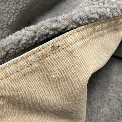 【中古品】【メンズ】 CARHARTT カーハート メキシコ製 BOA LINER DUCK VEST ボア ライナー ダック ベスト アウター 146-260512-ya-04-izu サイズ：XL カラー：BEIGE 万代Net店