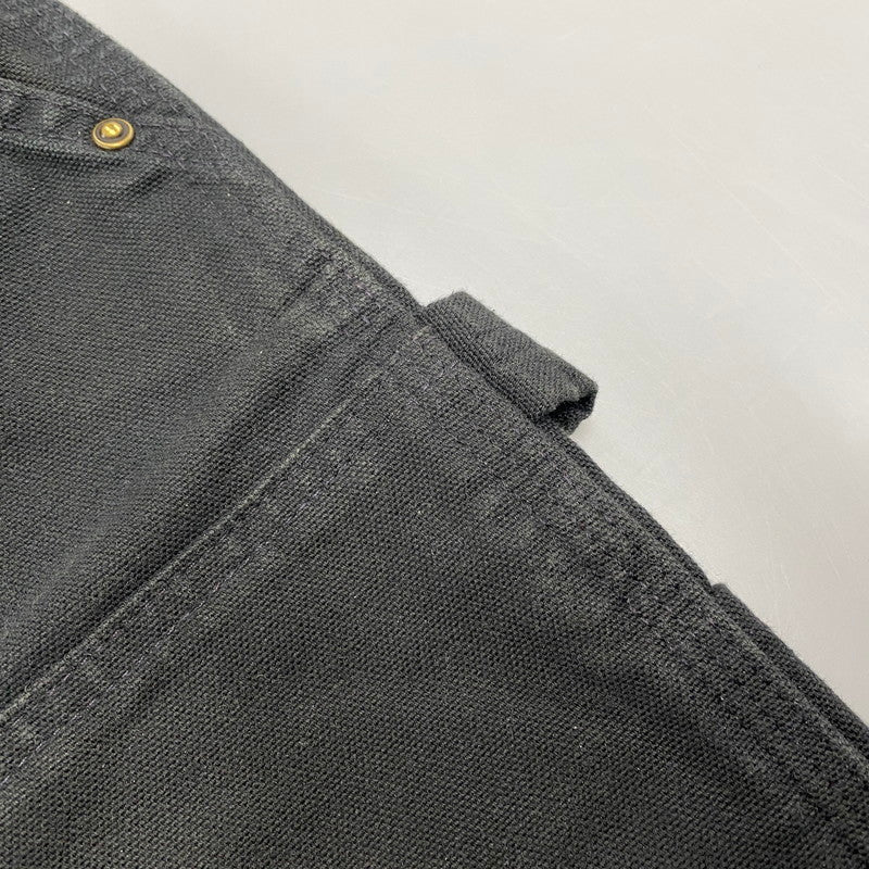 【中古品】【メンズ】 CARHARTT カーハート B136 BLK DOUBLE FRONT WASHED DUCK WORK PANT ブラック ダブルフロント ウォッシュド ダック ワークパンツ ズボン ボトムス 157-260515-ya-05-izu サイズ：32×30 カラー：BLACK 万代Net店