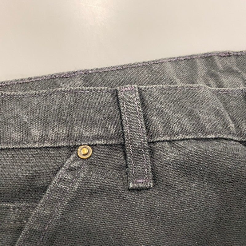 【中古品】【メンズ】 CARHARTT カーハート B136 BLK DOUBLE FRONT WASHED DUCK WORK PANT ブラック ダブルフロント ウォッシュド ダック ワークパンツ ズボン ボトムス 157-260515-ya-05-izu サイズ：32×30 カラー：BLACK 万代Net店