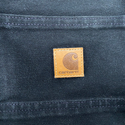 【中古品】【メンズ】 CARHARTT カーハート B136 BLK DOUBLE FRONT WASHED DUCK WORK PANT ブラック ダブルフロント ウォッシュド ダック ワークパンツ ズボン ボトムス 157-260515-ya-05-izu サイズ：32×30 カラー：BLACK 万代Net店