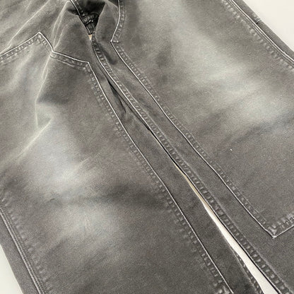 【中古品】【メンズ】 LEVI'S リーバイス PC9-A7367-0004 LOOSE STRAIGHT DOUBLE KNEE DENIM PANTS ルーズ ストレート ダブルニー デニム パンツ ズボン ボトムス 158-260515-ya-04-izu サイズ：32×32 カラー：BLACK 万代Net店