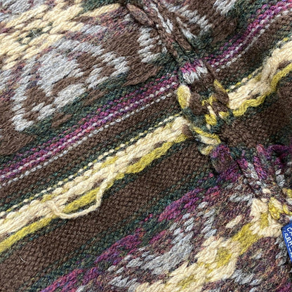 【中古品】【メンズ】 TOMMY HILFIGER トミーヒルフィガー NATIVE WOOL KNIT VEST ネイティブ ウール ニット ベスト トップス 146-260523-kh-04-izu サイズ：XL カラー：マルチ 万代Net店