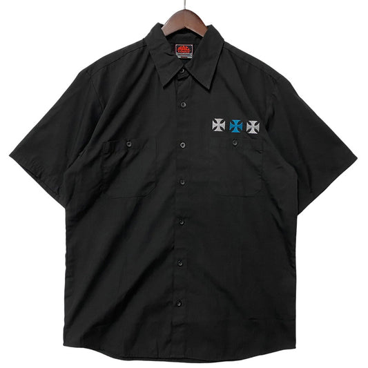 【中古品】【メンズ】 MAC TOOLS マックツールズ SS WORK SHIRT ショートスリーブ ワーク シャツ トップス 146-260523-kh-01-izu サイズ：M カラー：ブラック 万代Net店