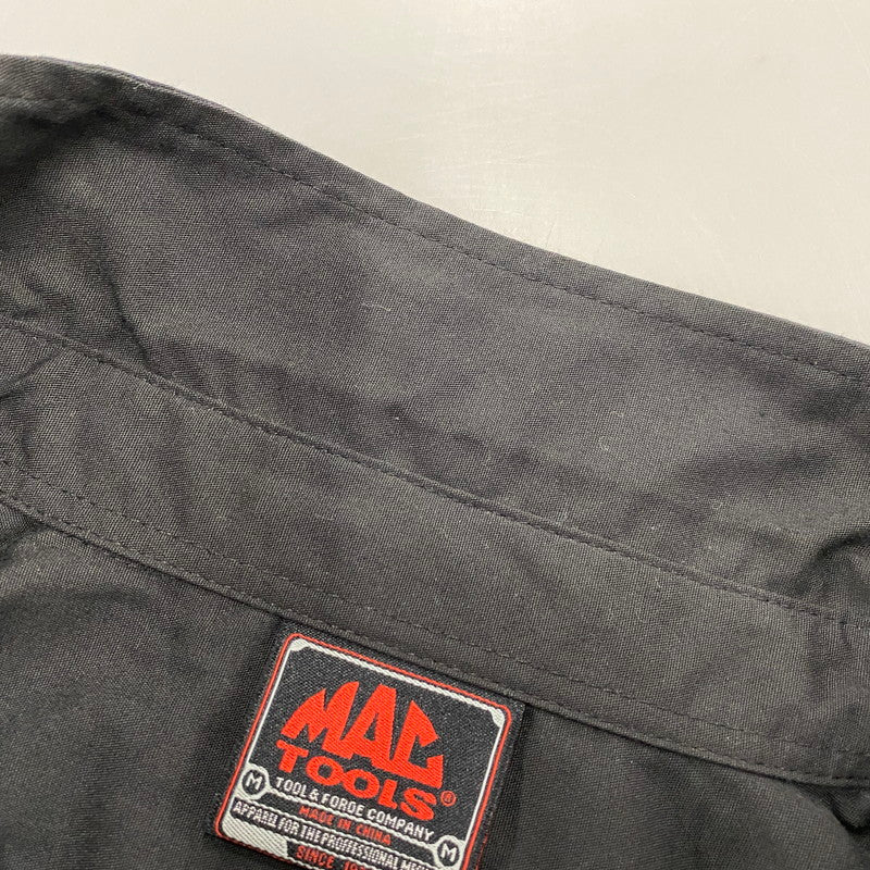 【中古品】【メンズ】 MAC TOOLS マックツールズ SS WORK SHIRT ショートスリーブ ワーク シャツ トップス 146-260523-kh-01-izu サイズ：M カラー：ブラック 万代Net店