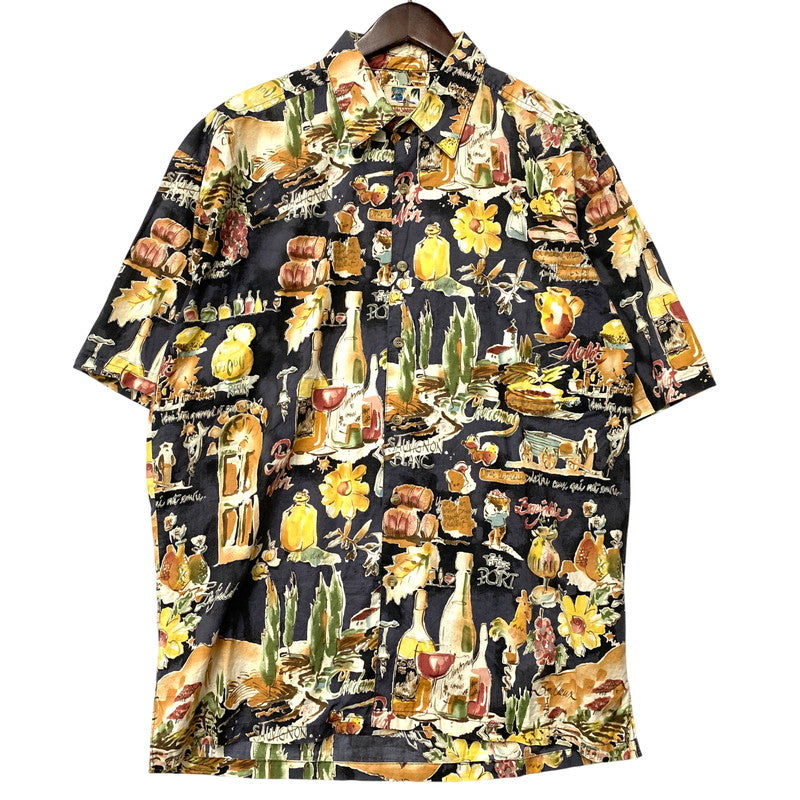 【中古品】【メンズ】 KAHALA カハラ COTTON ALOHA SHIRT コットン アロハシャツ HAWAII製 半袖 146-260610-as-04-izu サイズ：M カラー：マルチカラー 万代Net店