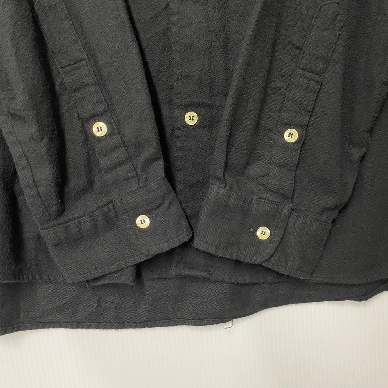 【中古品】【メンズ】 OLD STUSSY オールドステューシー USA製 SWITCHING スイッチング L/S SHIRT ロングスリーブ シャツ トップス 長袖 142-260512-ya-05-izu サイズ：M カラー：BLACK×OLIVE 万代Net店